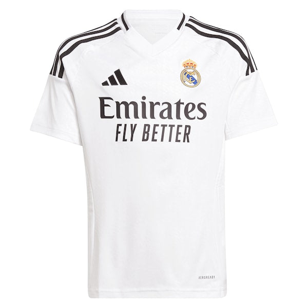 Jude Bellingham Los Merengues adidas Youth 2024/25 Home Replica Player Jersey - White
