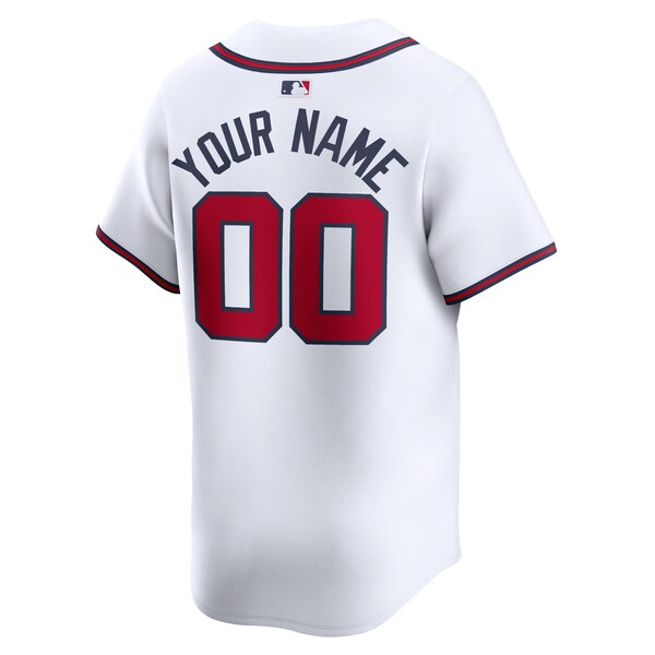 Atlanta Braves Nike Youth Home Limited Custom Jersey - White