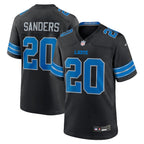 Barry Sanders Detroit Lions Nike 2nd Alternate Retired Player Game Jersey - Black