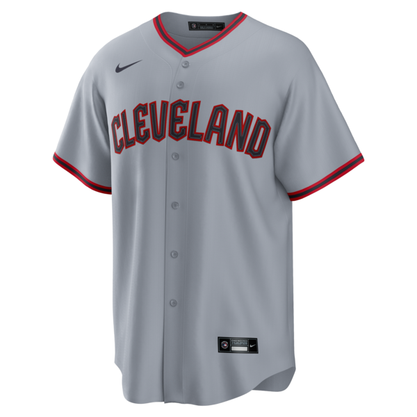 Cleveland Guardians Nike Road Replica 2.0 Jersey - Gray