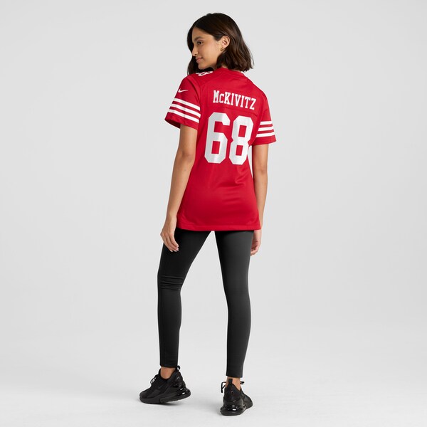Colton McKivitz San Francisco 49ers Nike Women's  Game Jersey -  Scarlet