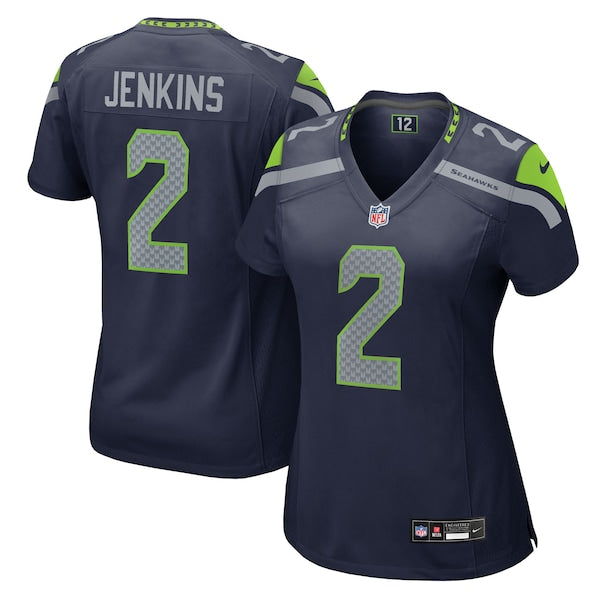 Rayshawn Jenkins Seattle Seahawks Nike Women's Team Game Jersey -  College Navy