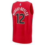 Collin Murray-Boyles Toronto Raptors  2025 NBA Draft First Round Pick Fast Break Replica Jersey - Icon Edition - Red