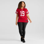 Jacob Cowing San Francisco 49ers Nike Women's  Game Jersey -  Scarlet
