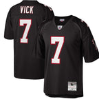 Michael Vick Atlanta Falcons Big & Tall 2002 Retired Player Replica Jersey - Black