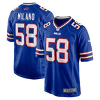 Matt Milano Buffalo Bills Nike Game Player Jersey - Royal/Red