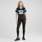 Tershawn Wharton Carolina Panthers Nike Women's Team Game Jersey -  Black