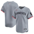 Minnesota Twins Nike Road Limited Jersey – Gray