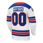 Youth USA Hockey Nike White 2026 Away Replica Custom Jersey