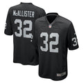 Tyreik McAllister Las Vegas Raiders Nike Team Game Jersey -  Black
