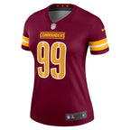 Chase Young Washington Commanders Nike Women's Legend Jersey - Burgundy/Black