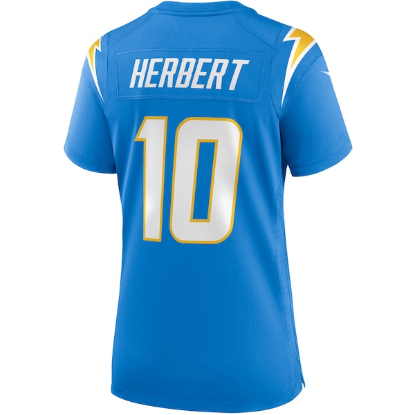 Justin Herbert Los Angeles Chargers Nike Women's Game Jersey - Powder Blue/Navy/Royal