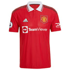 Aaron Wan-Bissaka Manchester United adidas 2022/23 Home Authentic Player Jersey - Red