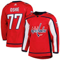 TJ Oshie Washington Capitals adidas  Primegreen Authentic Player Jersey - Red/Navy