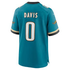 Gabe Davis Jacksonville Jaguars Nike Prowler Throwback Player Game Jersey - Teal