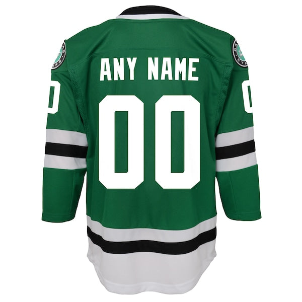 Dallas Stars Youth Home Custom Premier Jersey - Green