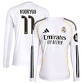 Rodrygo Los Merengues adidas 2025/26 Home Replica Jersey - White