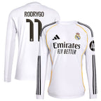 Rodrygo Los Merengues adidas 2025/26 Home Replica Jersey - White