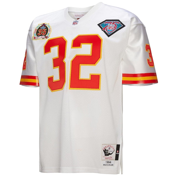 Marcus Allen Kansas City Chiefs 1994  Authentic Throwback Retired Player Jersey - White