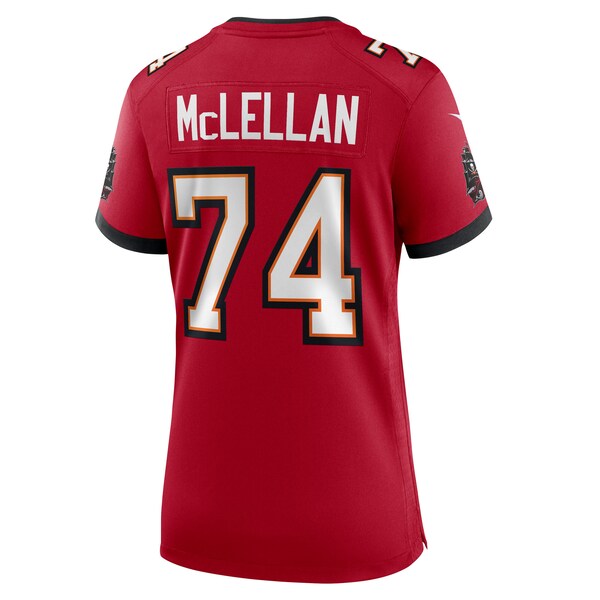 Tyler McLellan Tampa Bay Buccaneers Nike Women's Team Game Jersey -  Red