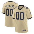 New Orleans Saints Nike Gameday Golds Alternate Custom Game Jersey - Gold/Black