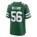 Quincy Williams New York Jets Nike  Game Player Jersey – Legacy Green