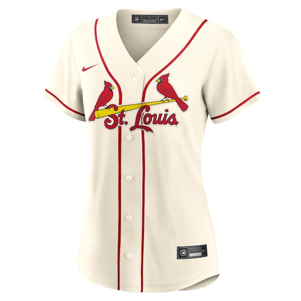 Nolan Arenado St. Louis Cardinals Nike Women's Alternate Replica Player Jersey - Cream/Red/White
