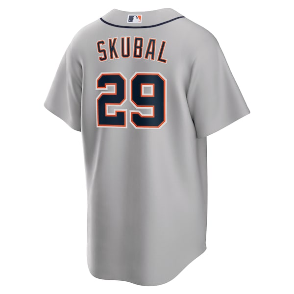 Tarik Skubal Detroit Tigers Nike Road Replica Jersey - Gray