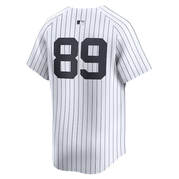 Jasson Domínguez New York Yankees Nike Home Limited Player Jersey - White/Navy