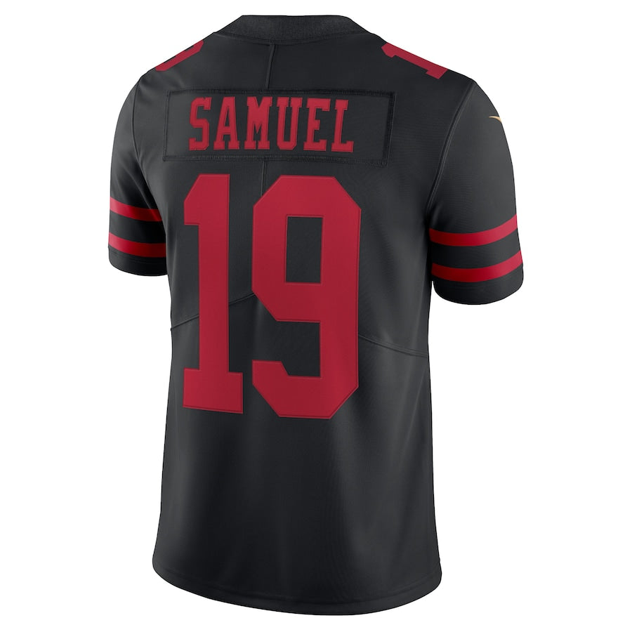 Men's San Francisco 49ers Deebo Samuel Nike Vapor Limited Jersey - Black