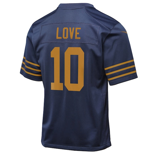 Jordan Love Green Bay Packers Nike Youth The 1923 Classic Game Jersey - Navy