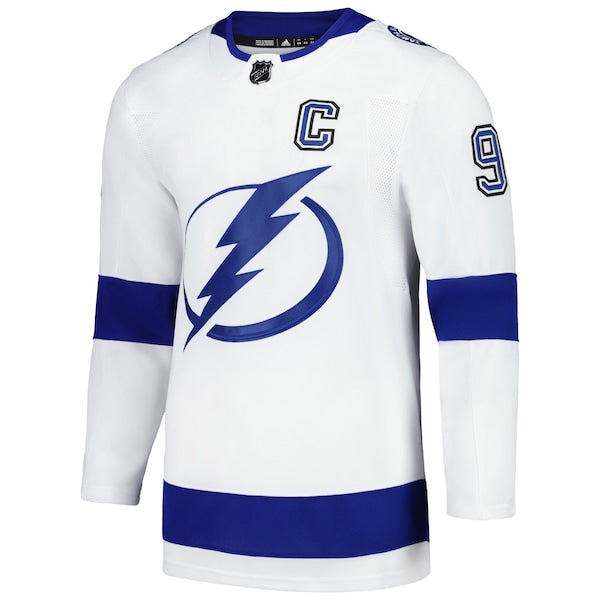 Steven Stamkos Tampa Bay Lightning adidas Away Primegreen Authentic Player Jersey - White/Blue