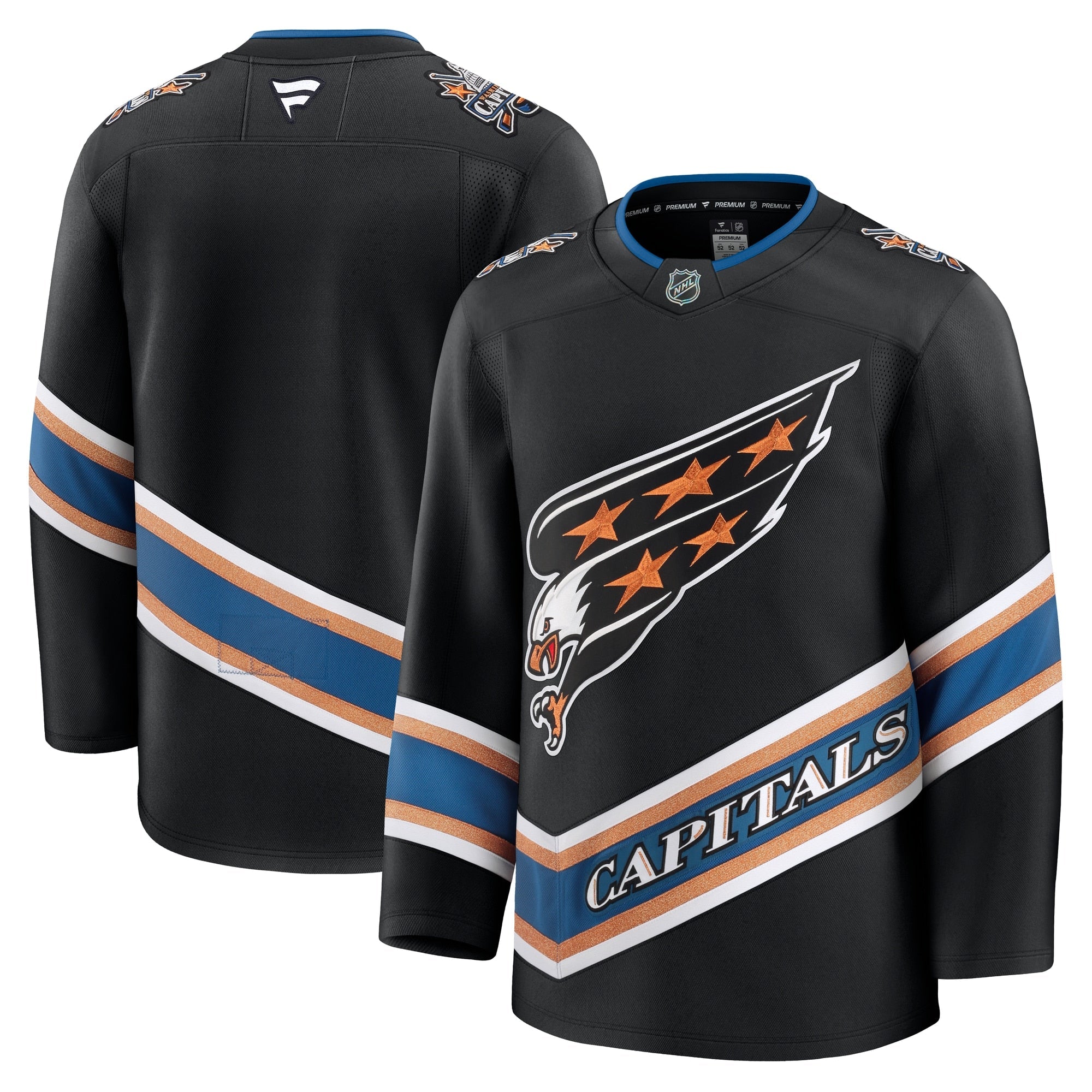 Washington Capitals  Home Premium Jersey - Red/Black/White