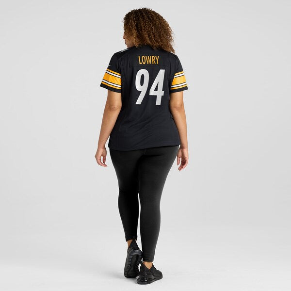 Dean Lowry Pittsburgh Steelers Nike Women's  Game Jersey -  Black