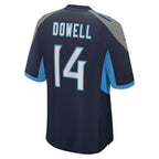 Colton Dowell Tennessee Titans Nike Team Game Jersey -  Navy