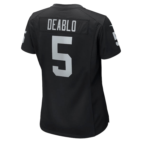 Divine Deablo Las Vegas Raiders Nike Women's Player Game Jersey - Black