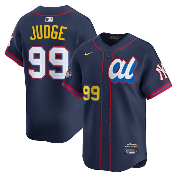 Aaron Judge American League Nike 2025 All-Star Edition Limited Player Jersey - Navy