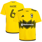Darlington Nagbe Columbus Crew adidas Youth 2024 The Home Kit Replica Player Jersey - Yellow