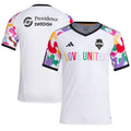 Seattle Sounders FC adidas 2023 Pride Pre-Match Top - White