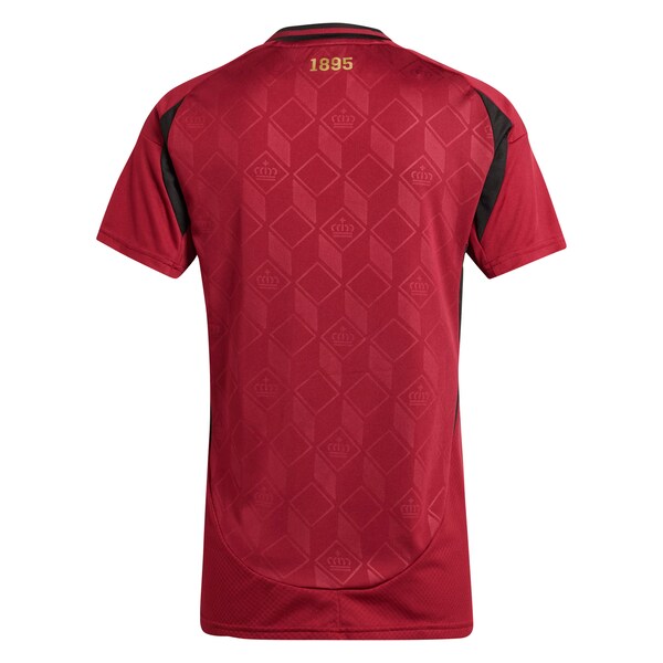 Belgium National Team adidas Women's 2024 Home Replica Jersey - Burgundy
