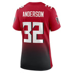 Jamal Anderson Atlanta Falcons Nike Women's Retired Game Jersey - Red/Black