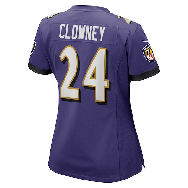 Jadeveon Clowney Baltimore Ravens Nike Women's  Game Jersey -  Purple