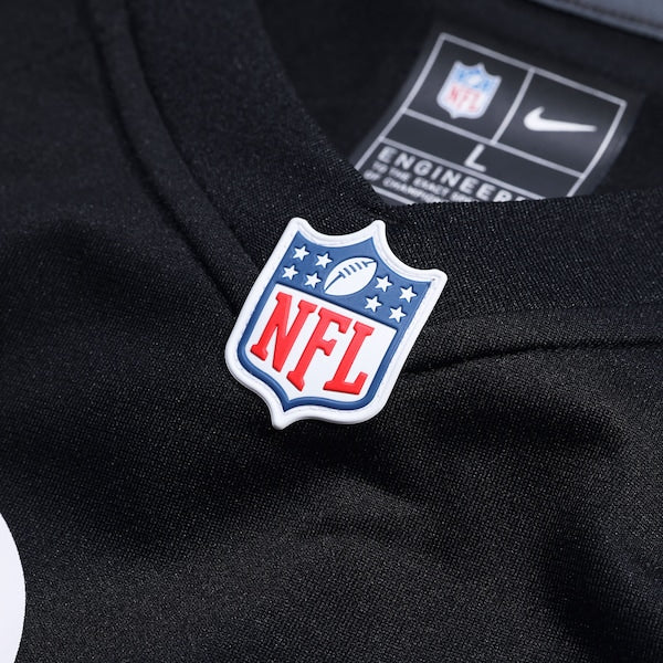 Justin Fields Pittsburgh Steelers Nike Game Player Jersey - Black