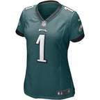 Jalen Hurts Philadelphia Eagles Nike Women's Team Game Jersey - Midnight Green