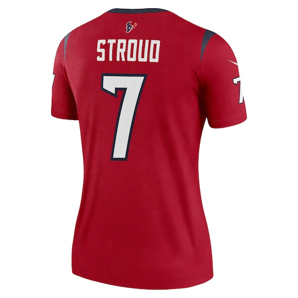 C.J. Stroud Houston Texans Nike Women's  Legend Jersey - Red/Navy