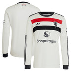 Manchester United adidas Originals  2024/25 Third Replica Long Sleeve Jersey - Cream