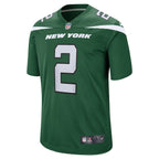 Zach Wilson New York Jets Nike Game Jersey - Gotham Green/Black/White