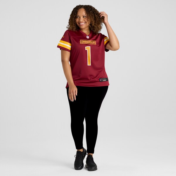 Noah Igbinoghene Washington Commanders Nike Women's  Game Jersey -  Burgundy