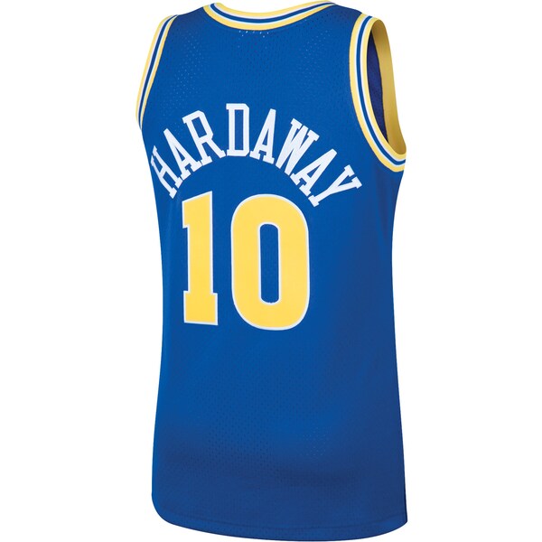 Tim Hardaway Golden State Warriors 1990/91 Hardwood Classics Swingman Jersey - Royal