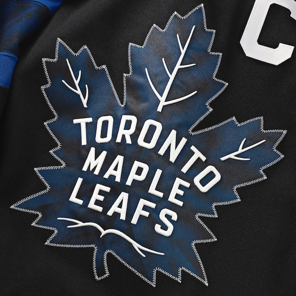 Mitch Marner Toronto Maple Leafs  Alternate Premium Jersey - Black/Blue